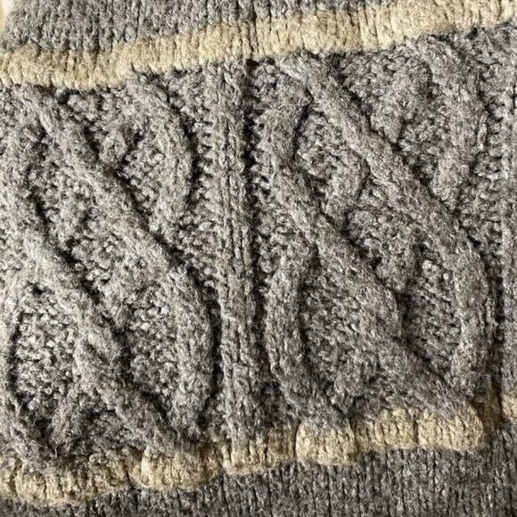 Royal Robbins M Wool-Blend Zip Cardigan Jacket Grandpa Sweater Vintage - Picture 4 of 8